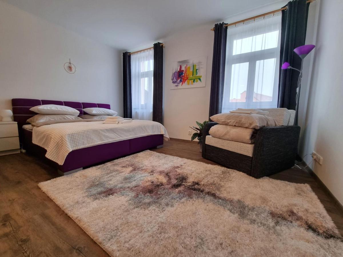 Velke Studio Na Velkem Namesti S Vybavenou Kuchyni Hradec Králové Buitenkant foto